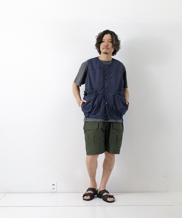 Sassafras/ササフラス Overgrown Hiker Vest - Trek nylon