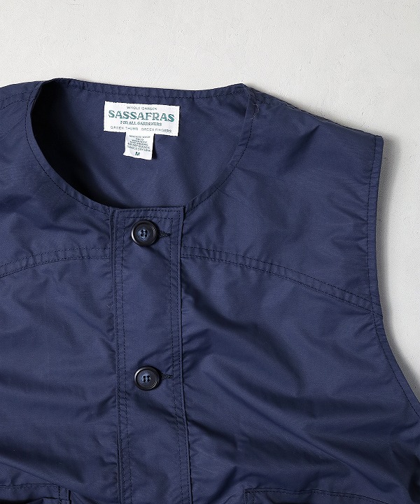 Sassafras/ササフラス Overgrown Hiker Vest - Trek nylon