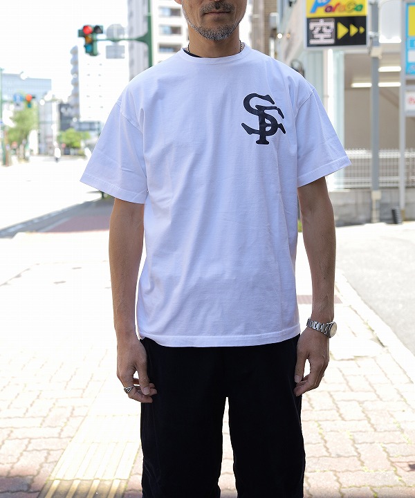Sassafras/ササフラス SF LogoType T 1/2 - Single Yarn Cotton Sassafras/ササフラス SF LogoType T 1/2 - Single Yarn Cotton