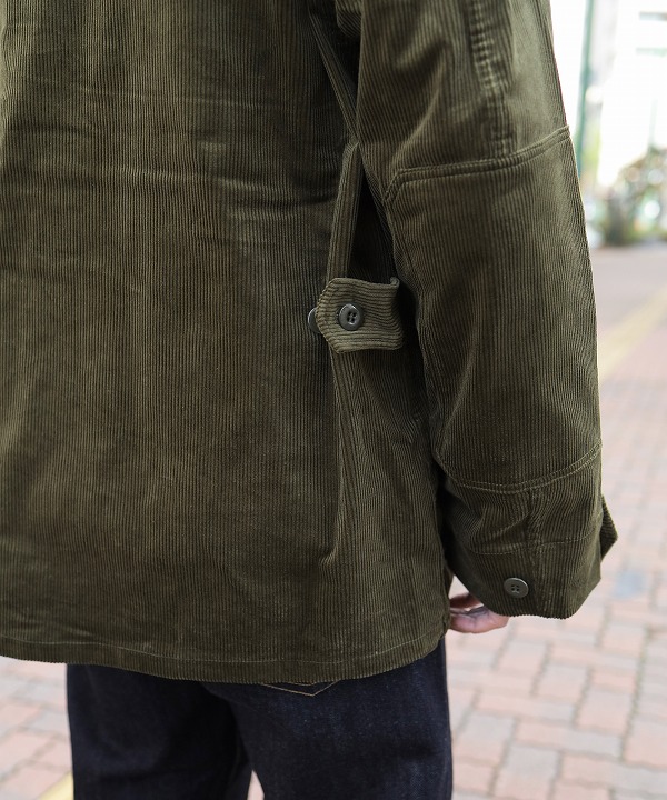 Sassafras/ササフラス Overgrown Fatigue Jacket - 9W Corduroy