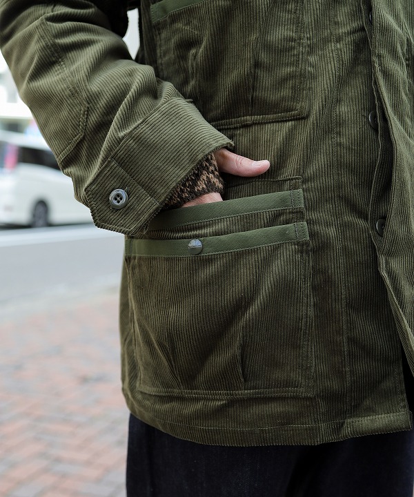 SASSAFRAS ササフラス 21SS Gardener Jacket 14W Corduroy