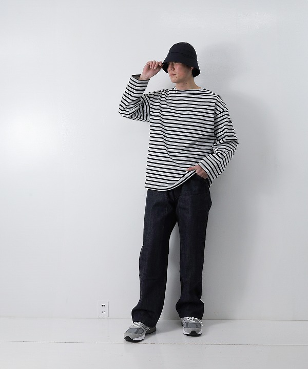 Saint James/セントジェームス OUESSANT LOOSE - GRIS CLAIR