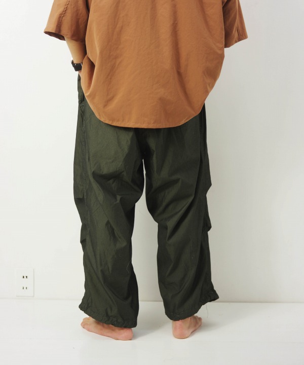MILITARY/ミリタリー US SNOW CAMO PANTS With Poket -Over Dye