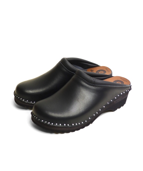 Troentorp/トロエントープ　Swedish Clog - Plain Toe / Smooth