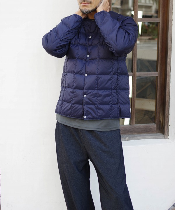 NAVY<br>モデル170cm 56kg サイズ「L」を着用しています