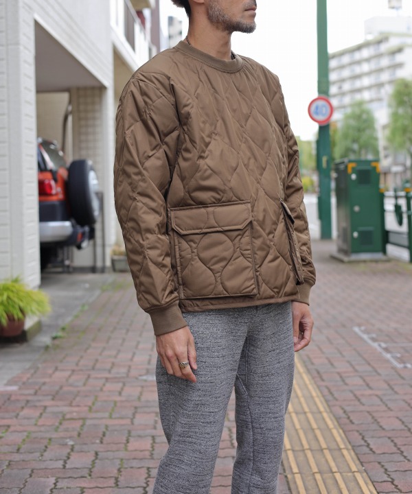 L.BROWN(170cm,56kg サイズ「M」着用)