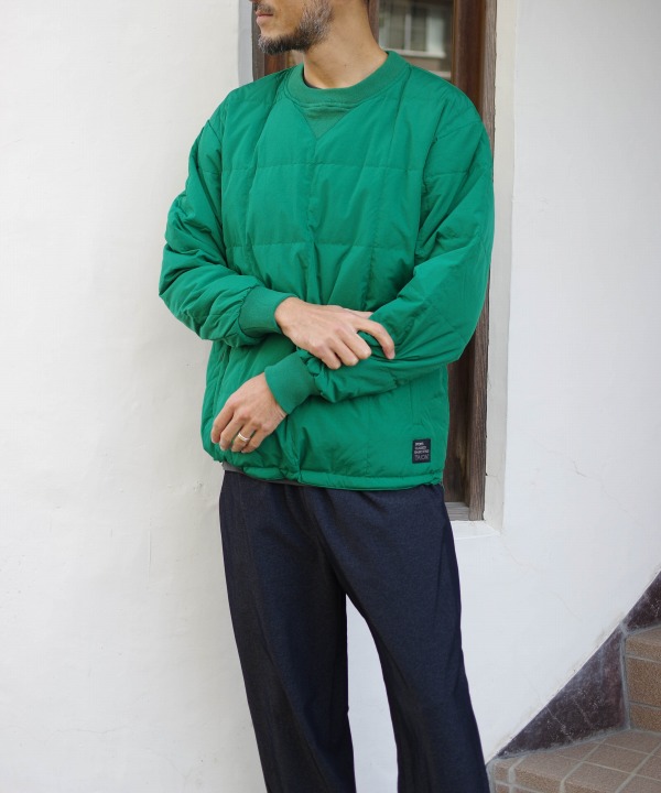 GREEN<br>モデル170cm 56kg サイズ「M」を着用しています