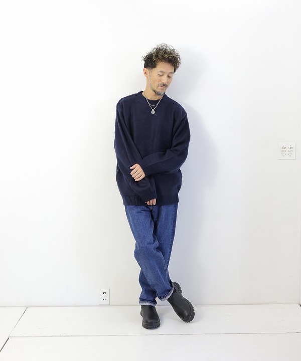 タウンクラフト/TOWNCRAFT SHAGGY COLOR CREW SWEATER（全３色