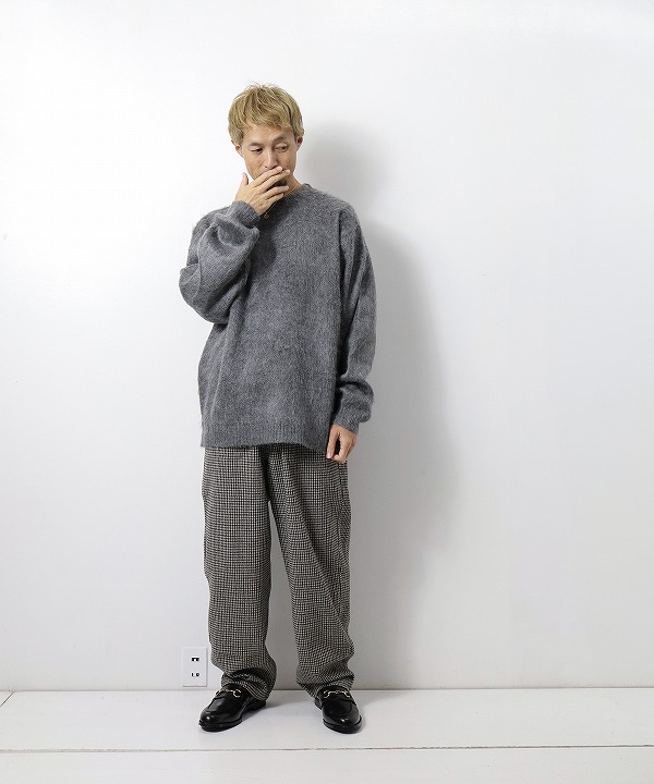 タウンクラフト/TOWNCRAFT SOLID SHAGGY CREW SWEATER（全3色