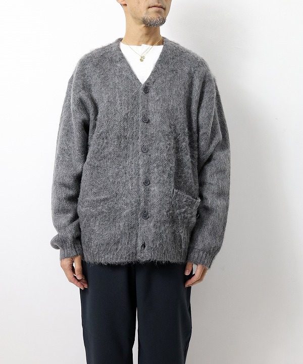 タウンクラフト/TOWNCRAFT SOLID SHAGGY V CARDIGAN（全2色）[トップス