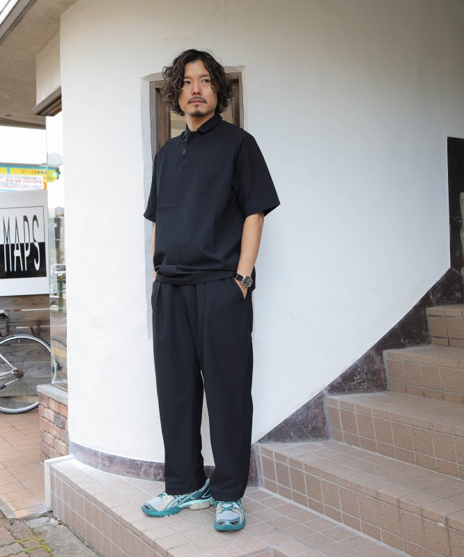 試着のみ teatora テアトラ wallet pants resort p - スラックス