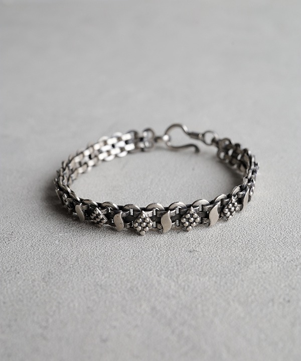 未使用‼︎ THARU SILVER タルーシルバー ブレスレット シルバー925 THARU SILVER(タルー シルバー) Double Bracelet PAISLEY