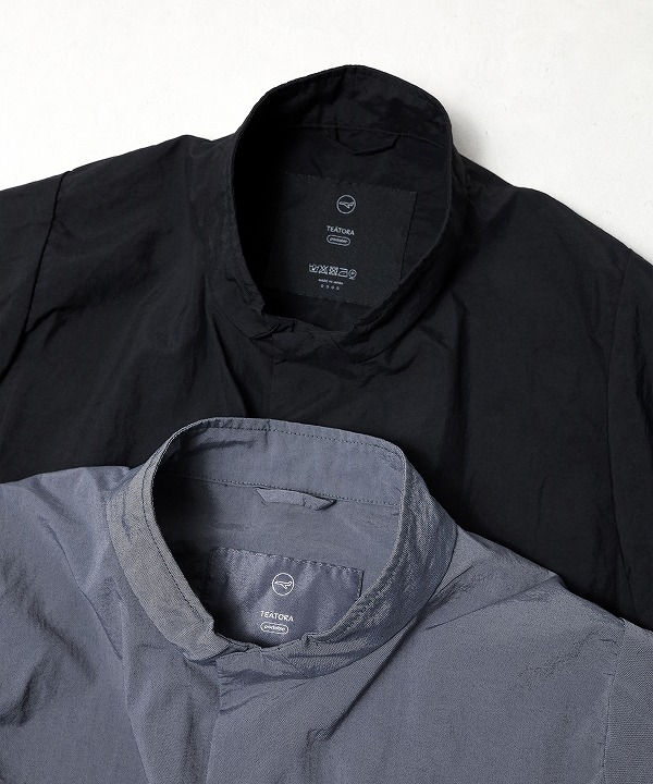 トップス TEATORA CARTRIDGE SHIRT MINUS TEATORA CARTRIDGE SHIRT MINUS PACKABLE #BLACK [TT-CG-SHT-MNS