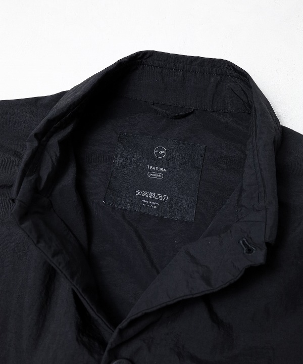 TEATORA/テアトラ CARTRIDGE SHIRT - PACKABLE（全2色） [シャツ
