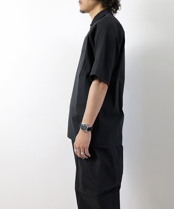 TEATORA/テアトラ CAPSULESNAP POLO SHIRT - AQUAKINESIS【MAPS