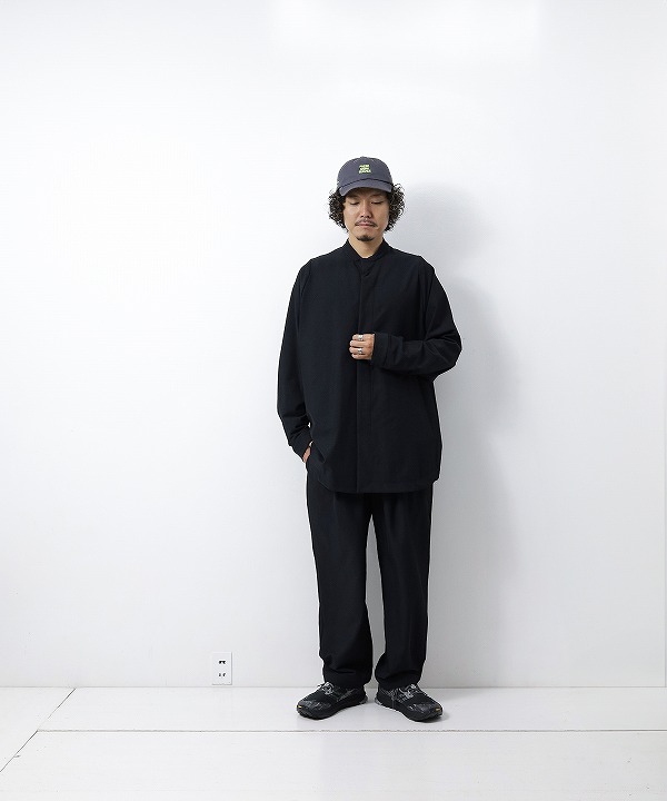 テアトラ　シャツ ナイロンストレッチシャツ【CARTRIDGE SHIRT S/S DR】｜TEATORA