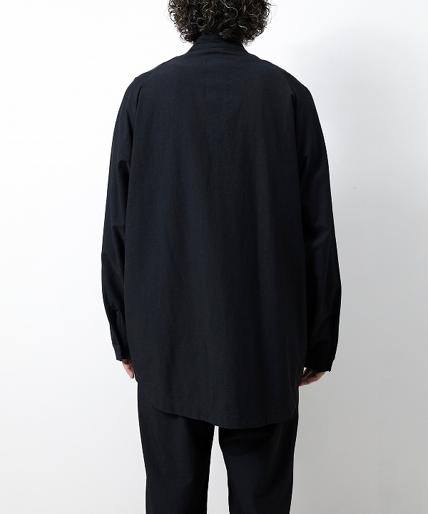 テアトラ　シャツ　　ブラック CARTRIDGE SHIRT DR | TEATORA(テアトラ) / トップス 長袖シャツ
