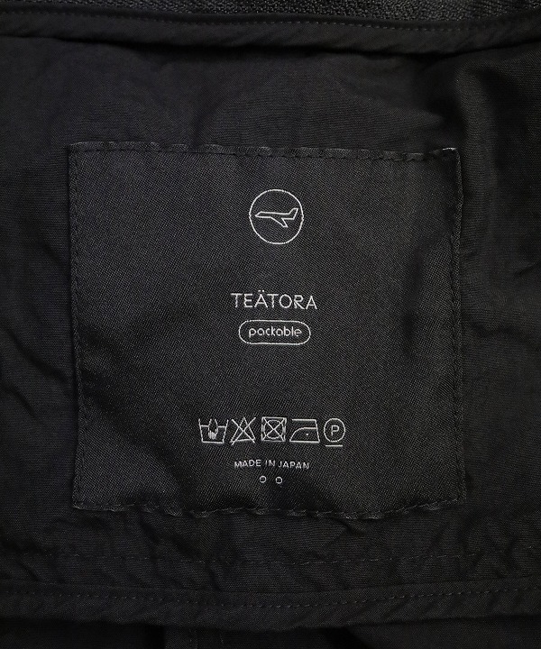 TEATORA/テアトラ Wallet Pants - Packable（全2色） [パンツ]｜MAPS