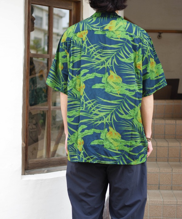 ツーパームス/TWO PALMS　S/S Hawaiian Shirt / Rayon Garment Dye