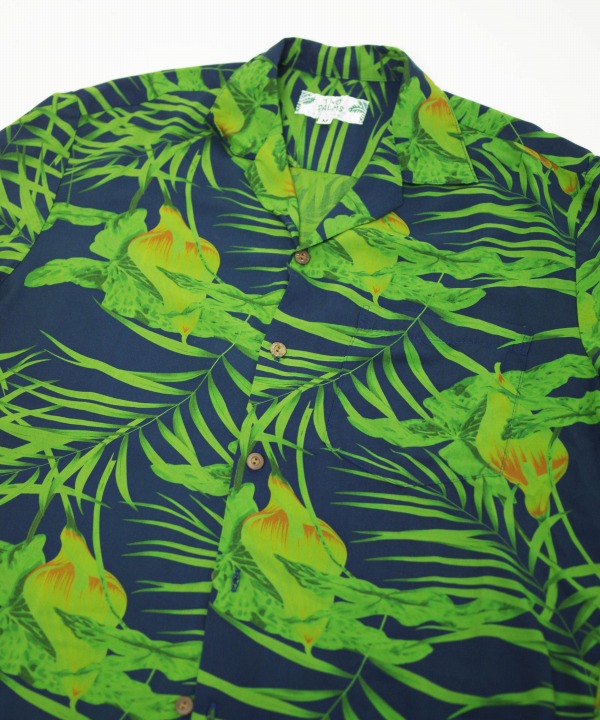 ツーパームス/TWO PALMS　S/S Hawaiian Shirt / Rayon Garment Dye