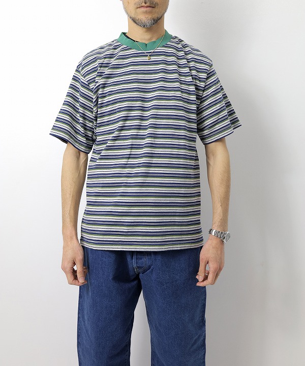 H.GREY×NAVY(モデル170cm 56kg サイズ「M」を着用)