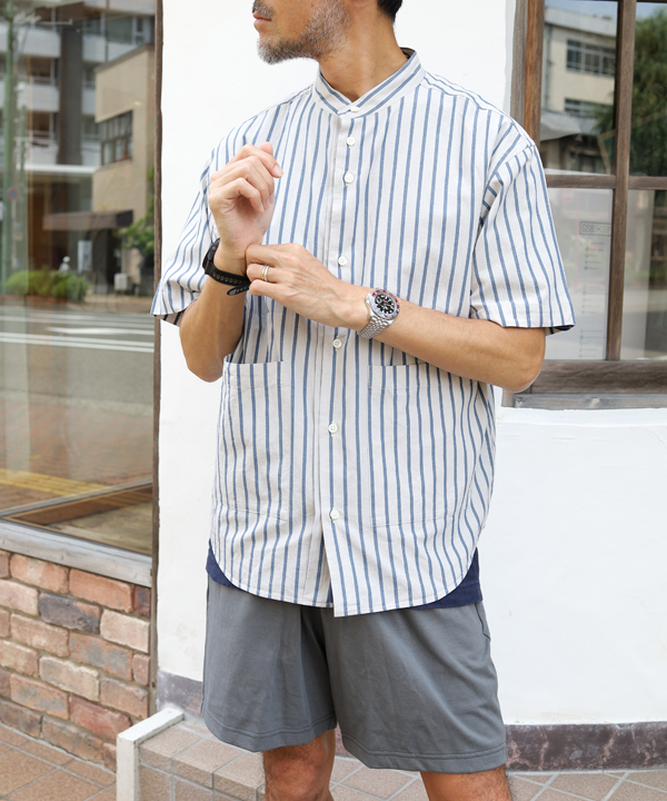 170cm 56kg がサイズ「M」を着用