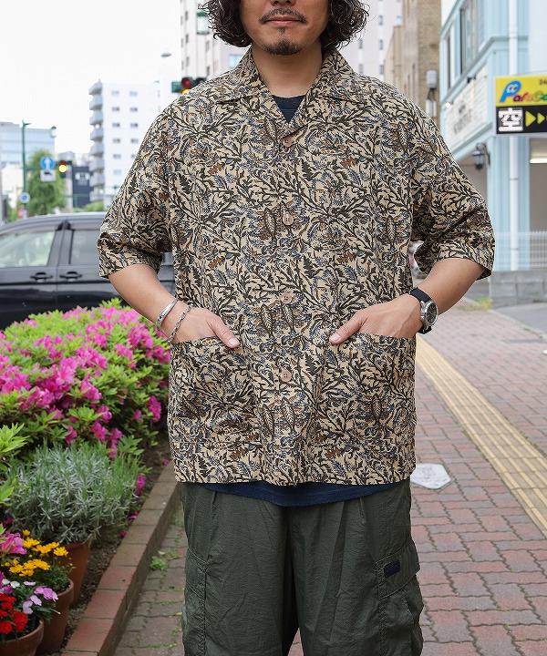 South2 West8/サウス2 ウエスト8 Cabana Shirt - Batik Printed