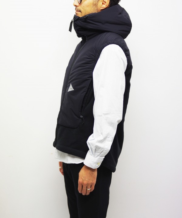 and wander/アンドワンダー top fleece vest [トップス(ベスト)]｜MAPS ...