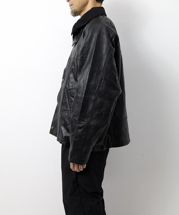 ユーズド/yoused LEATHER DRIVERS JKT（全4種）[アウター]｜MAPS