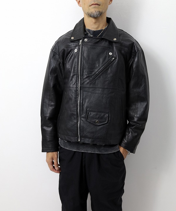ユーズド/yoused LEATHER URBAN RIDER'S JACKET[アウター]｜MAPS
